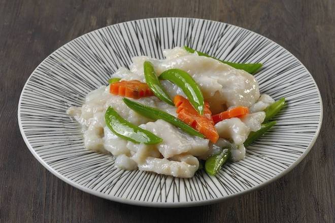 505 Stir Fried Fish Fillet with Honey Beans / 蜜豆鱼片